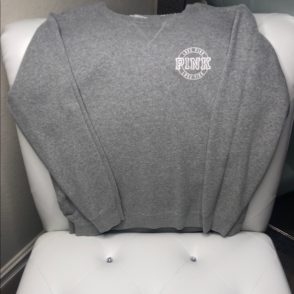 *Women’s VS Pink Grey Sweatshirt* - Picture 3 of 4